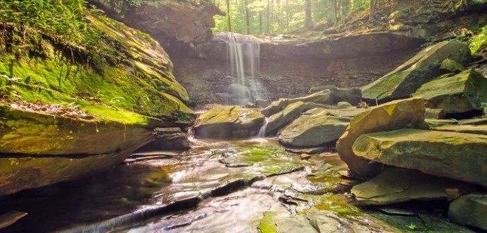 Blue Hen Falls in Cuyahoga Valley National ParkPhoto: chewbackski